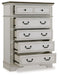 Blendon - Two-tone - Five Drawer Chest - Simple Home Plus
