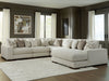 Barrelton - Barley - 5-Piece Sectional With RAF Corner Chaise - Simple Home Plus