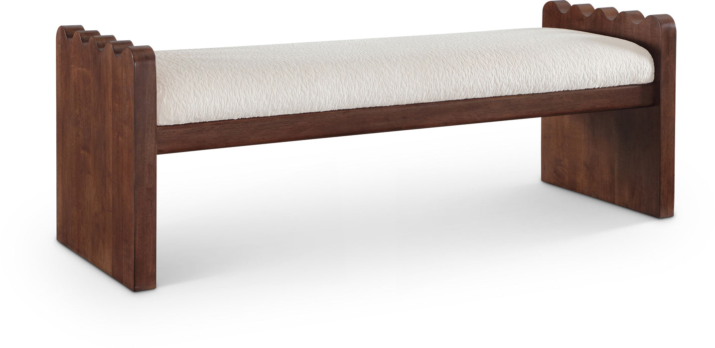Sonia - Bench With Brown Base - Simple Home Plus