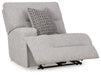 Acklen Place - Laf Zero Wall Power Recliner - Pewter - Simple Home Plus