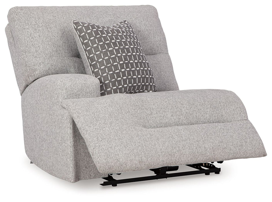 Acklen Place - Laf Zero Wall Power Recliner - Pewter - Simple Home Plus