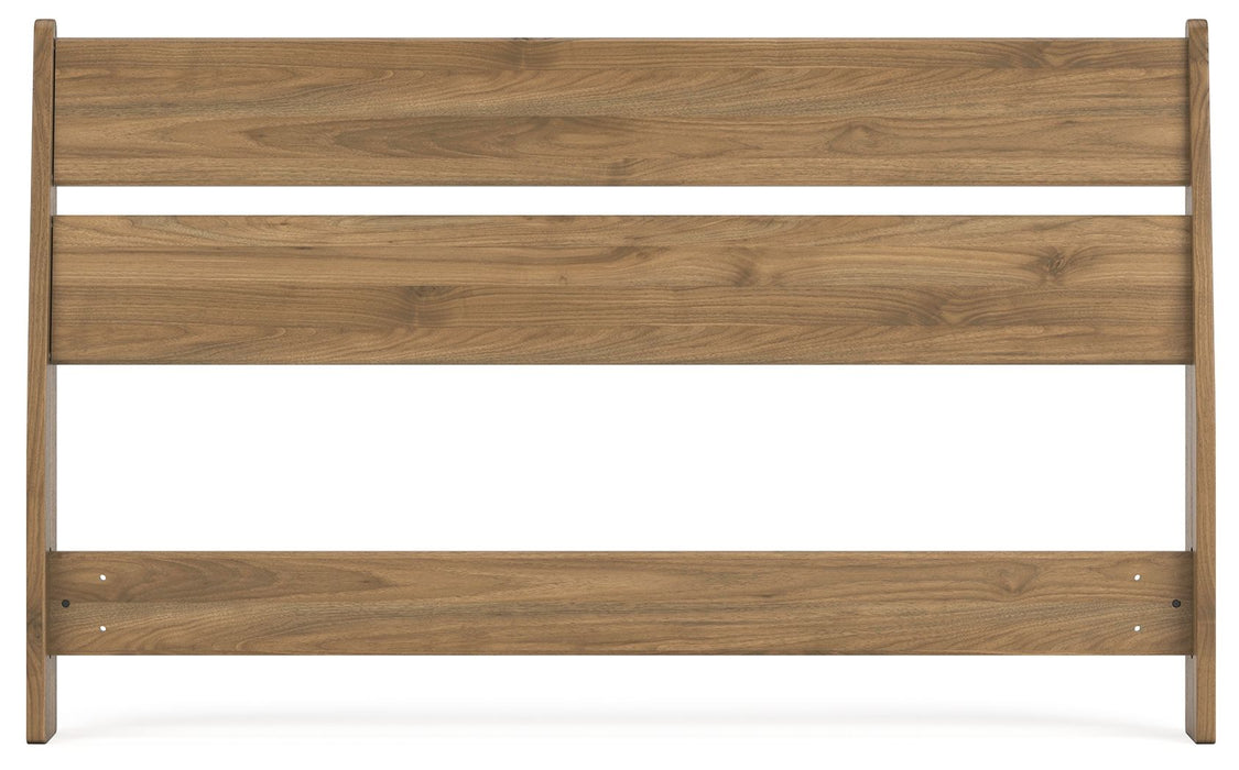 Deanlow - Full Panel Headboard - Honey - Simple Home Plus