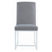 Mackinnon - Upholstered Dining Side Chair (Set of 2) - Gray - Simple Home Plus