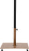 Amalfi - Aluminum Patio Umbrella - Light Brown Base / Black Pole - Simple Home Plus