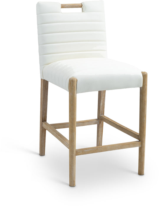 Aimee - Counter Stool - Light Brown Legs - Simple Home Plus