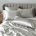 Satin - 4 Piece Twin Luxury Sheet Set - Light Gray - Simple Home Plus