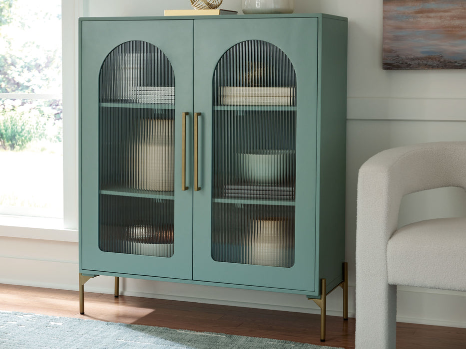Adwen - Light Green - Accent Cabinet - Simple Home Plus