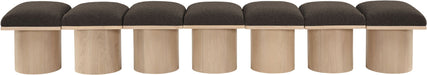 Pavilion - 7 Piece Modular Bench With Natural Base - Simple Home Plus