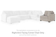 ModMax Luxe - RAF Corner Chair - Flint - Simple Home Plus