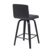 Vienna - Swivel Bar Stool - Black Base - Simple Home Plus