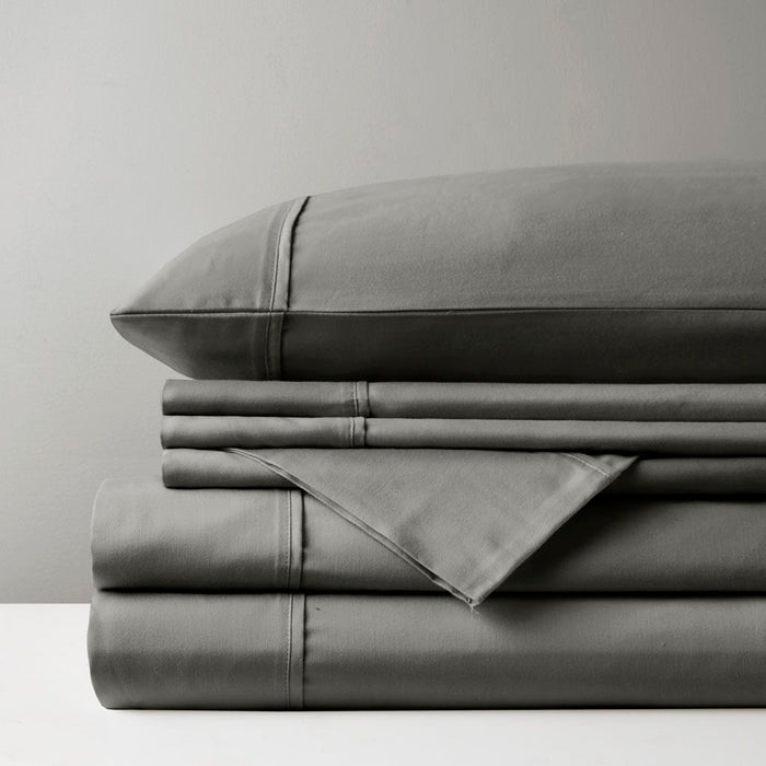 California King 800 Thread Count Sheet Set - Charcoal - Simple Home Plus