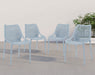 Mykonos - Outdoor Patio Dining Chair Set - Simple Home Plus
