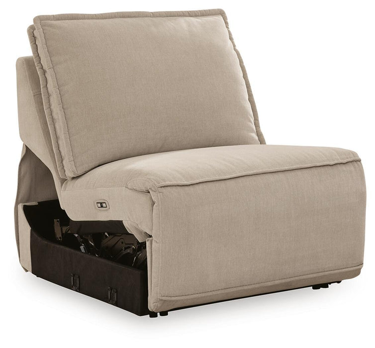 Carceri - Armless Power Recliner - Cashmere - Simple Home Plus