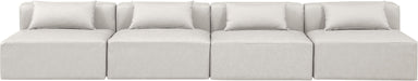 Cube - Modular 4 Seat Armless Sofa - Simple Home Plus