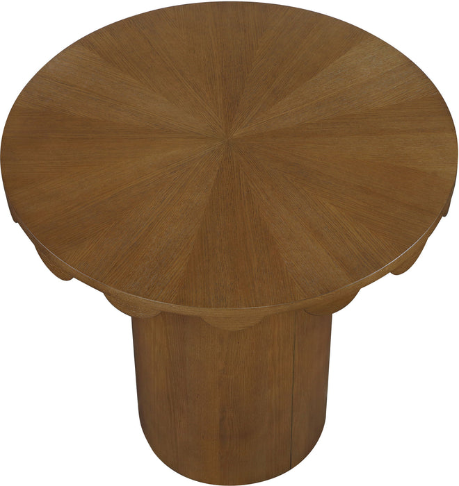 Dahlia - Solid Wood And Natural Cane Table - Simple Home Plus