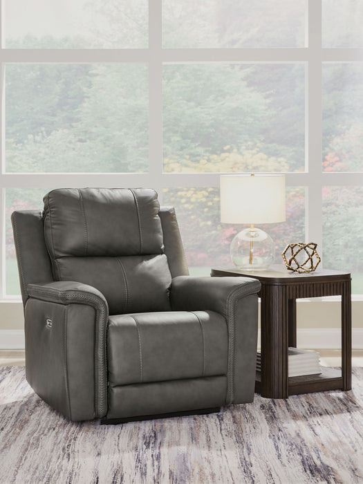 Bleckley - Power Recliner With Adjustable Headrest - Simple Home Plus