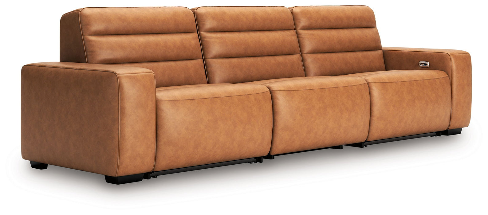 Modero - 3-Piece Power Reclining Sectional Sofa - Toffee - Simple Home Plus