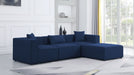 Cube - Linen 4 Piece Modular Sectional With Chaise - Simple Home Plus