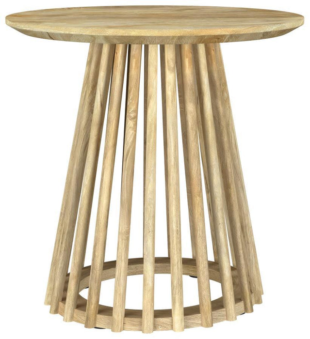 Touhy - Round Solid Wood Table - Simple Home Plus