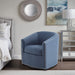 Tyler - Swivel Chair - Blue - Simple Home Plus