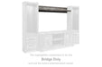 Wynnlow - Bridge 63.39” - Gray - Simple Home Plus