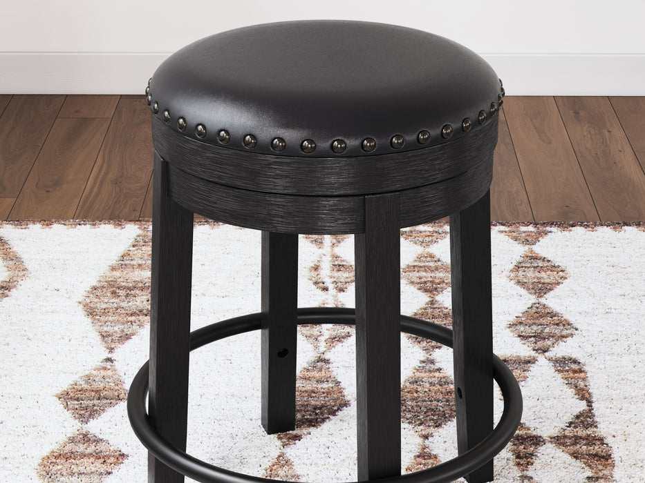 Valebeck - Upholstered Swivel Stool - Simple Home Plus