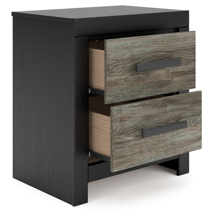 Broachmyn - Two Drawer Night Stand - Simple Home Plus