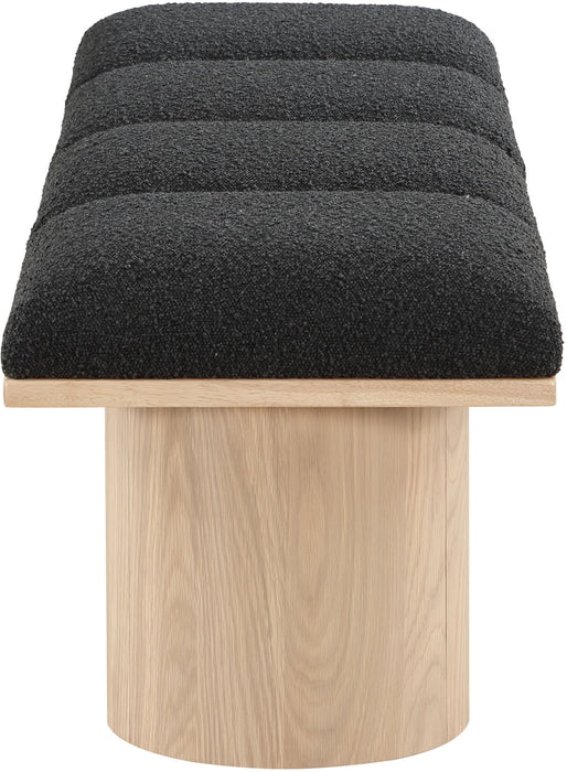 Pavilion - 4 Piece Modular Bench With Natural Base - Simple Home Plus