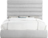 Adam - Linen Fabric Bed With 70.5" Headboard - Simple Home Plus