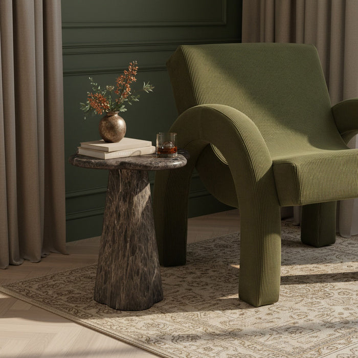 Nola - Concrete Indoor / Outdoor End Table - Simple Home Plus