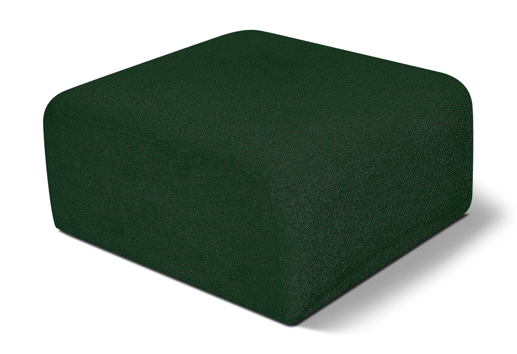 Arc - Boucle Fabric Ottoman - Simple Home Plus