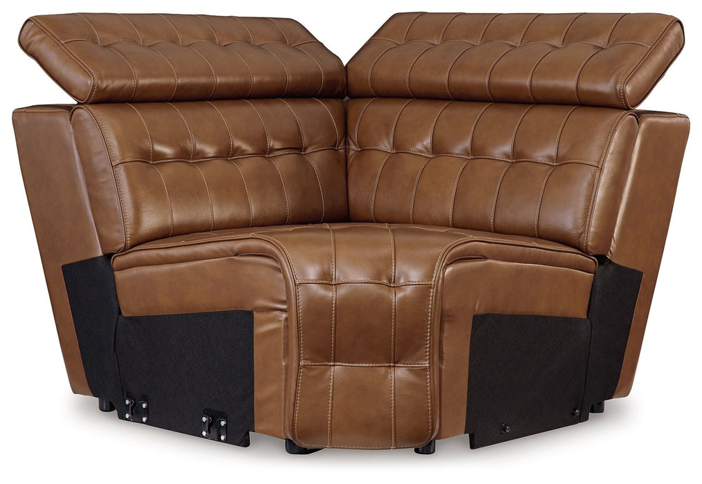 Temmpton - Wedge With Manual Headrest - Chocolate - Simple Home Plus