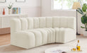 Arc - Velvet 3 Piece Sofa - Simple Home Plus