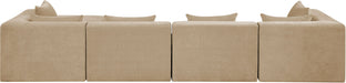 Stellar - 5 Piece Upholstered Modular Sectional - Simple Home Plus