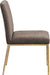 Reeves - Dining Side Chair (Set of 2) - Gold Base - Simple Home Plus