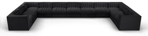 Rummi - Velvet Performance Fabric Upholstered 11 Piece Modular Sectional - Simple Home Plus