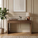 Avro - Solid Wood And Oak Veneer Desk - Simple Home Plus