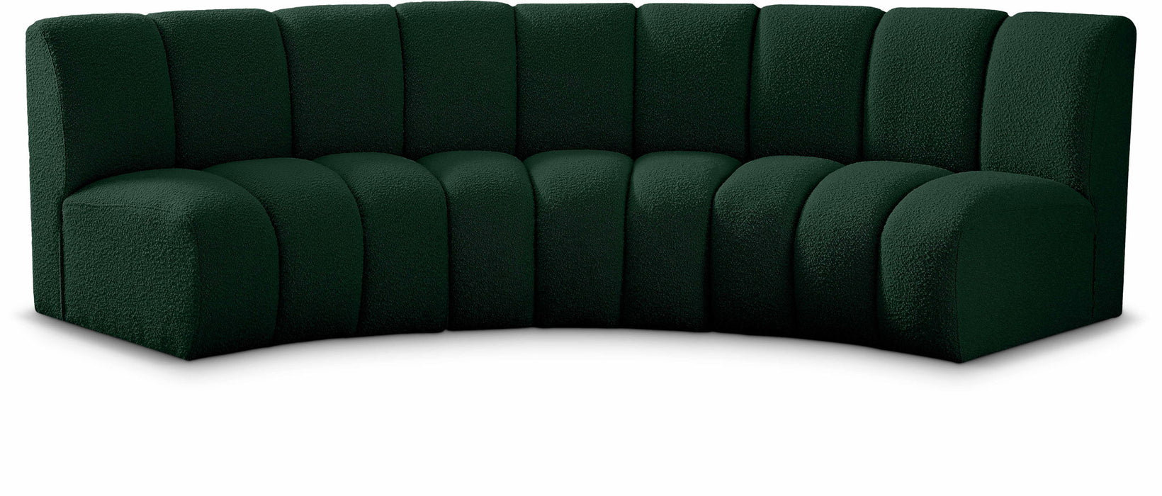Infinity - 3 Piece Boucle Modular Sectional - Simple Home Plus