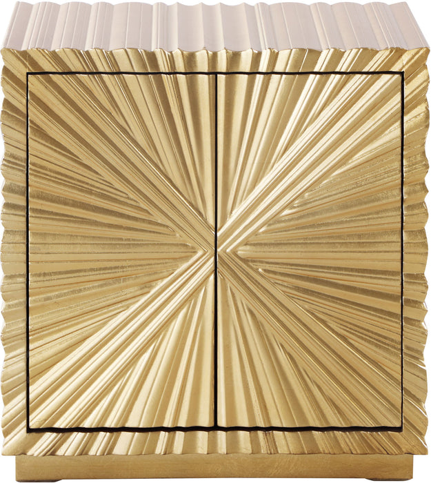 Golda - Side Table - Gold - Simple Home Plus