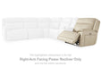 Double Deal - Raf Zero Wall Power Recliner - Almond - Simple Home Plus