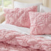 Lily - Full/Queen 3 Piece Comforter Set - Pink - Simple Home Plus