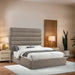 Adam - Linen Fabric Bed With 70.5" Headboard - Simple Home Plus