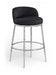 Ferro - Performance Fabric Upholstered Bar Stool - Antique Silver - Simple Home Plus