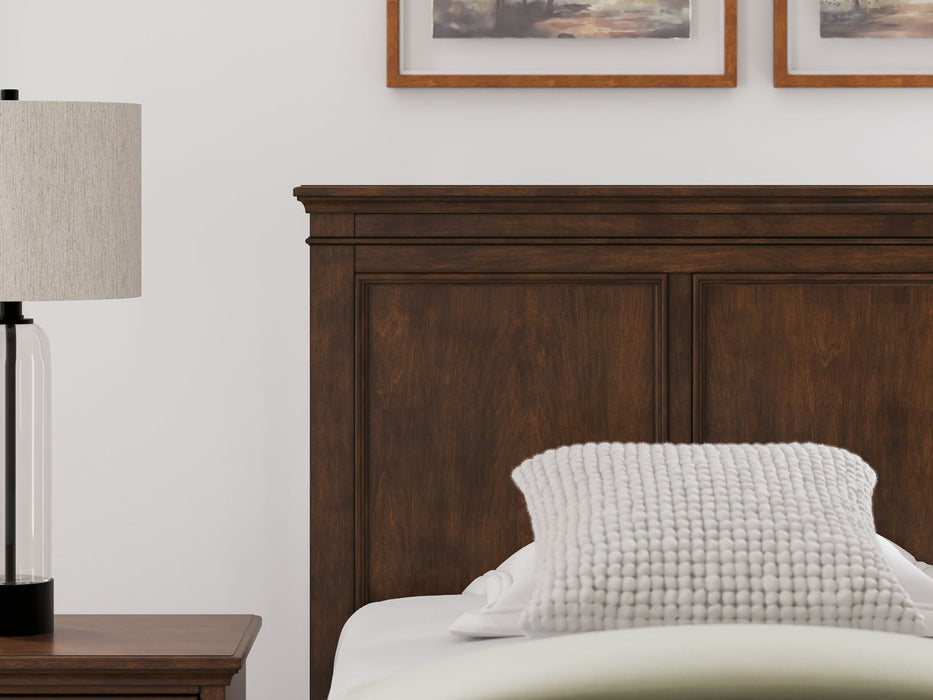 Danabrin - Twin Panel Headboard - Brown - Simple Home Plus