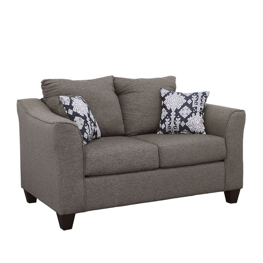 Salizar - Upholstered Flared Arm Loveseat - Simple Home Plus
