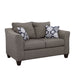Salizar - Upholstered Flared Arm Loveseat - Simple Home Plus