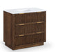 Willard - Engineered Stone And Solid Wood Bathroom Vanity - Simple Home Plus
