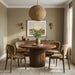 Velora - Upholstered Dining Chair (Set of 2) - Brown Base - Simple Home Plus