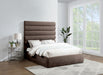 Adam - Chenille Fabric Bed With 70.5" Headboard - Simple Home Plus