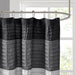 Amherst - Shower Curtain - Black - Simple Home Plus